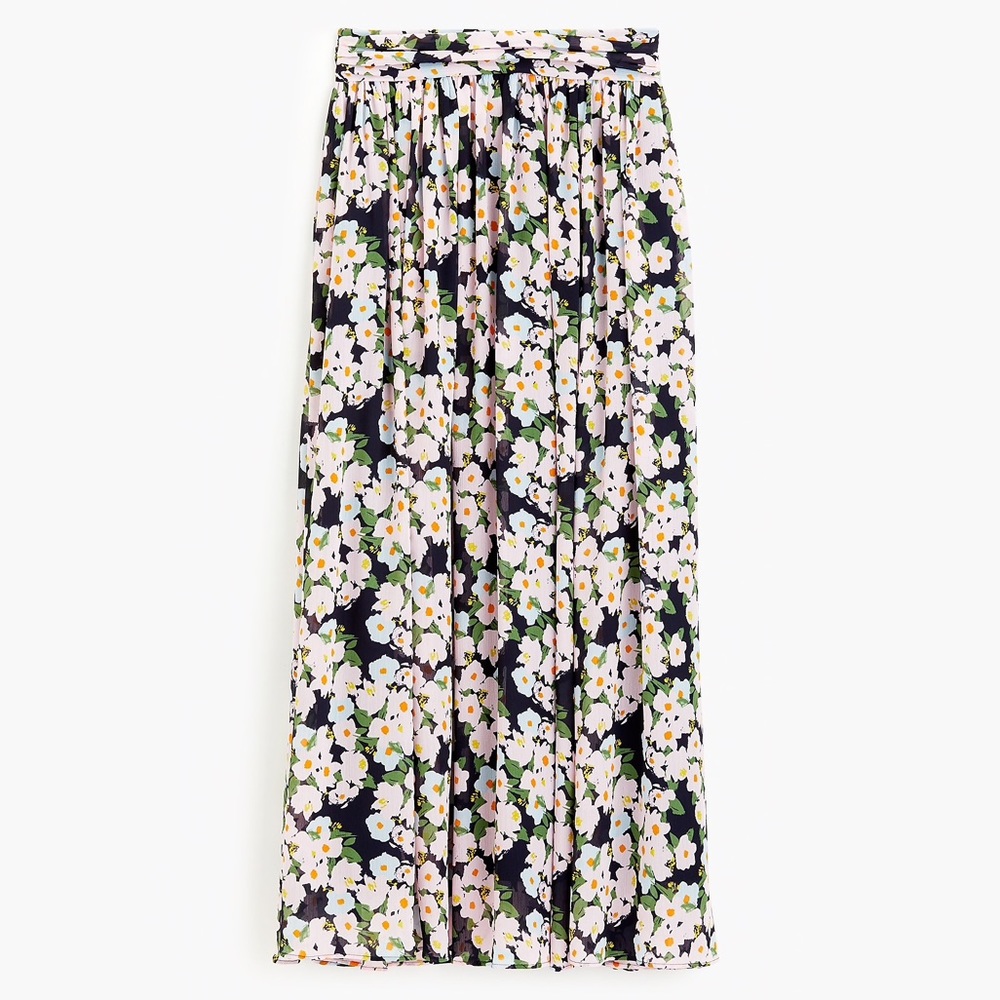 HP💕JCrew Point Sur Floral Maxi Skirt NWT SZ 6 & 8 - Picture 3 of 5
